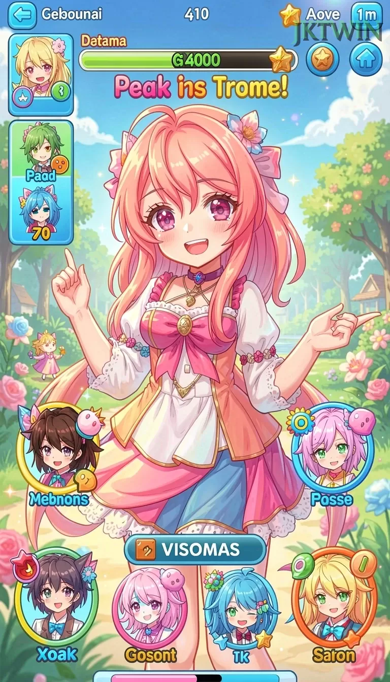 Cuplikan layar POLYNION — menu navigasi