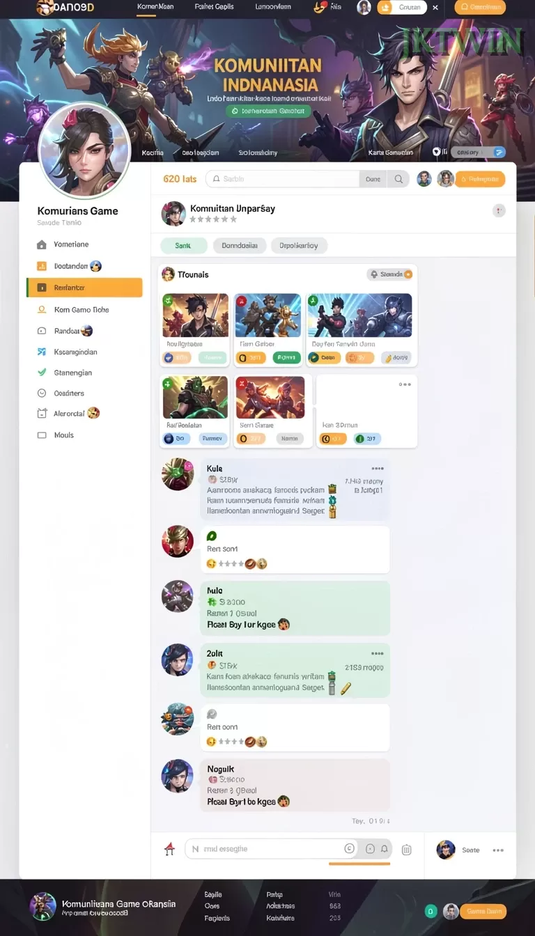 Cuplikan layar SUNGAITOTO — menu navigasi