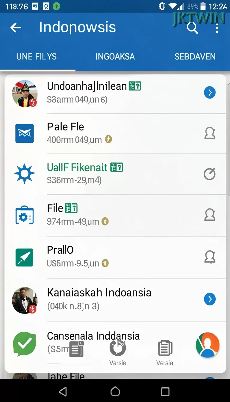 Cuplikan layar POLYNION — halaman utama