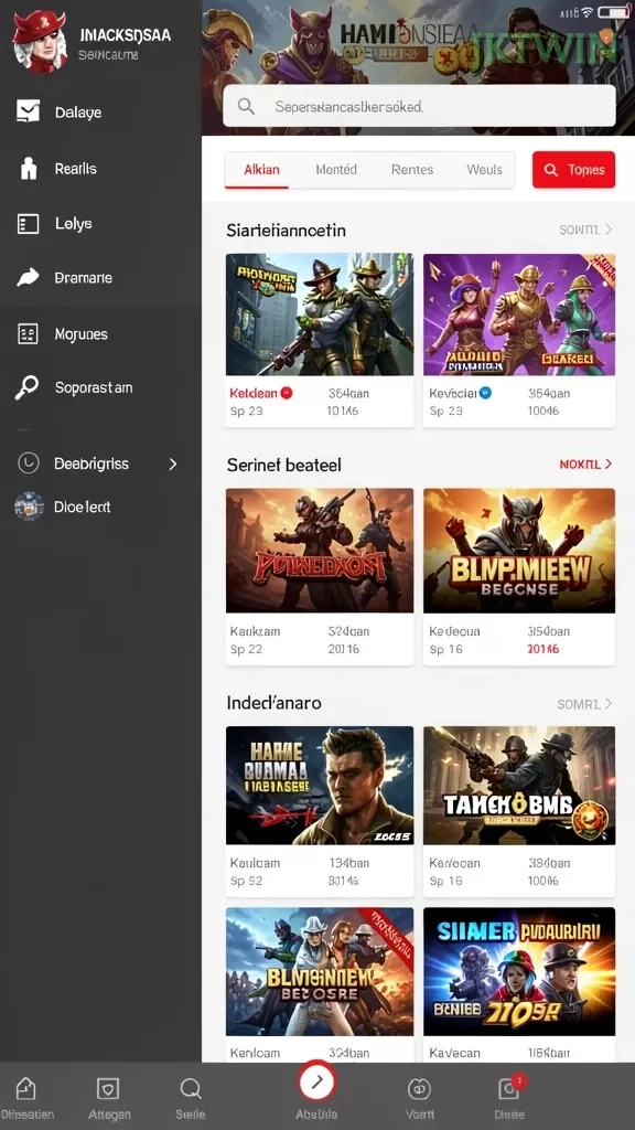Cuplikan layar KAMARTOTO — aktivitas