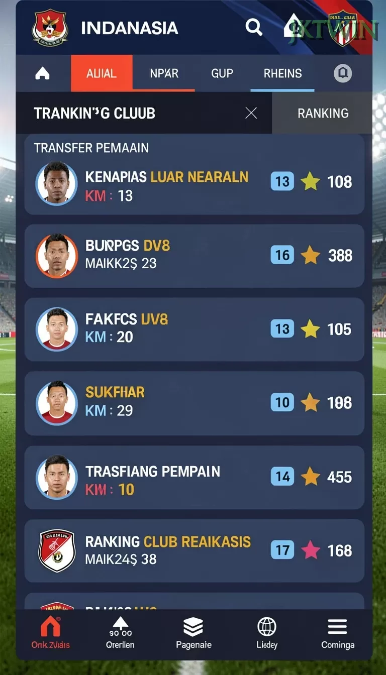 Cuplikan layar 98SPIN — pengaturan akun