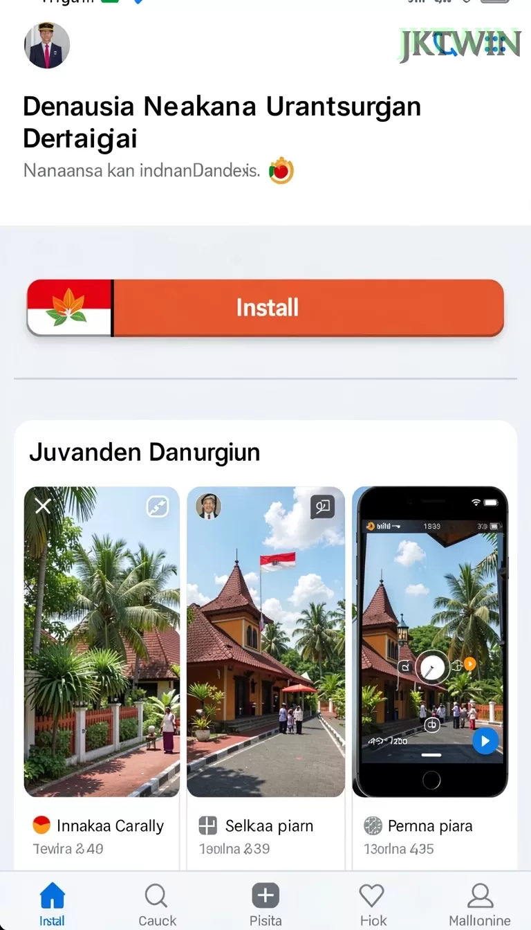Cuplikan layar POLYNION — pengaturan akun